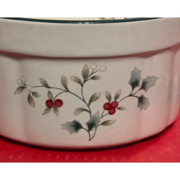 Pfaltzgraff Winterberry Dip Serving Set NIB Bowl with Spreader - Picture 7 of 12